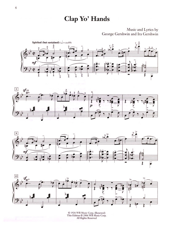 George Gershwin at the Piano George Gershwin at the Piano