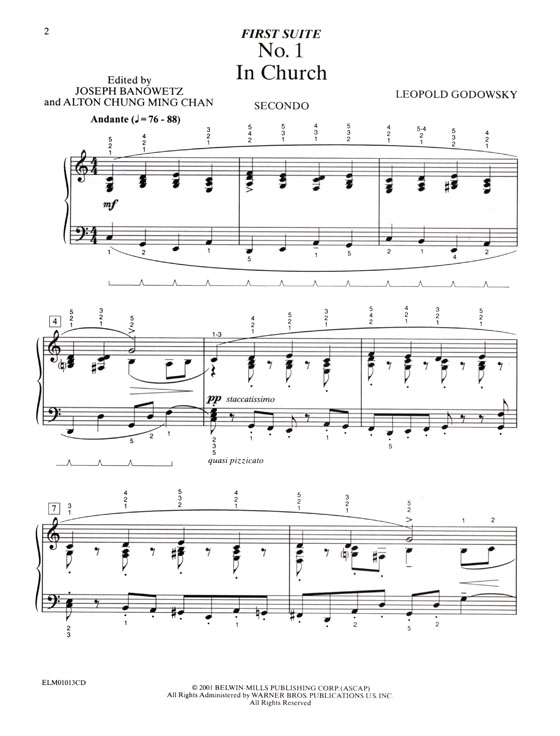 Leopold Godowsky Miniatures, VolumeⅠ【CD+樂譜】Three Suites For One Piano , Four Hands Leopold Godowsky Miniatures, VolumeⅠ【CD+樂譜】Three Suites For One Piano , Four Hands