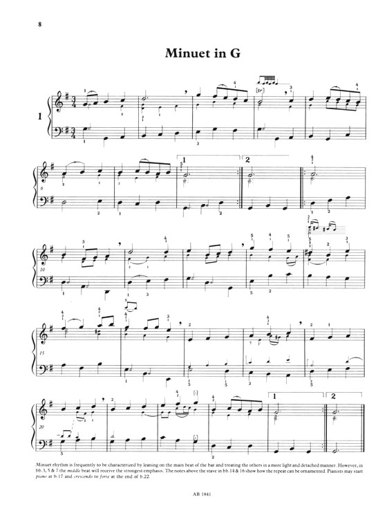 Handel【Selected Keyboard Works】Book Ⅰ, Short  Pieces & Harmonious Blacesmith , Air & Variations