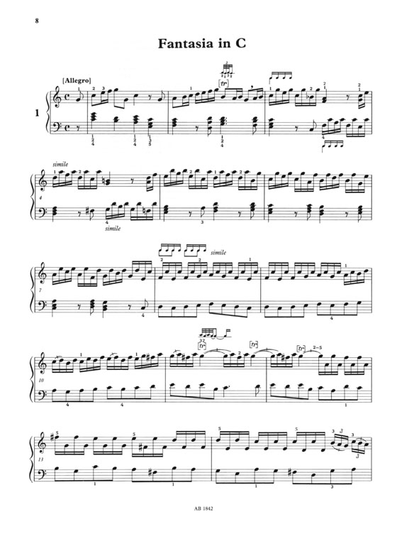 Handel【Selected Keyboard Works】Book Ⅱ , Miscellaneous Pieces