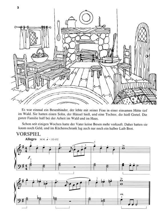 Humperdinck【Hänsel And Gretel】für Klavier