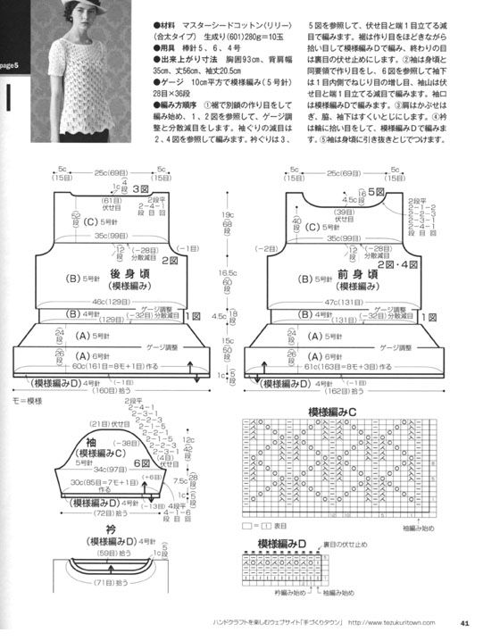 クチュール・ニット春夏 5 透かし模様のエレガンス