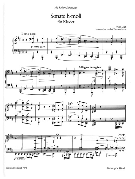 Liszt【Sonate h-moll】für Klavier