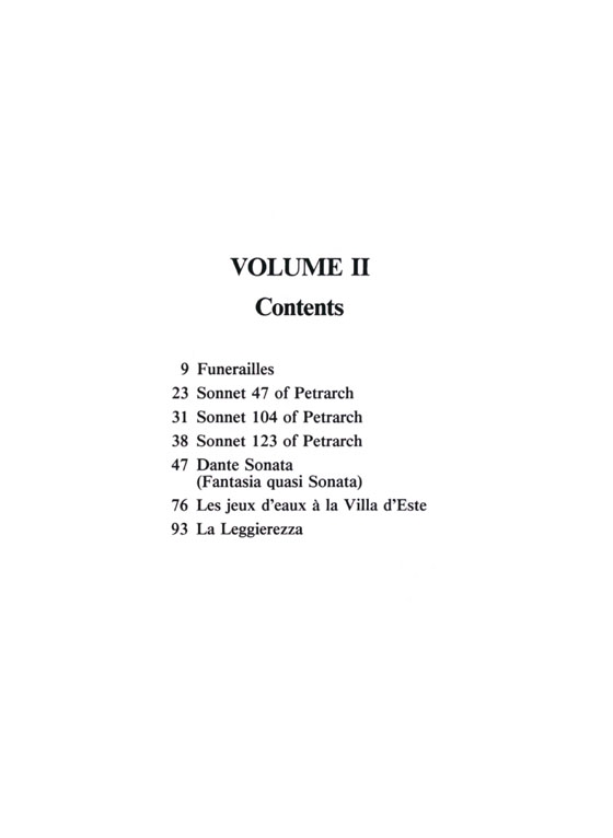 Liszt-Wild【The Piano Music of Franz Liszt】Volume Ⅱ