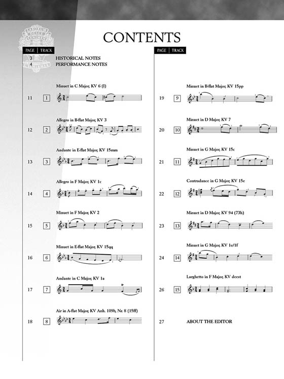 Mozart【CD+樂譜】15 Easy Piano Pieces Mozart【CD+樂譜】15 Easy Piano Pieces