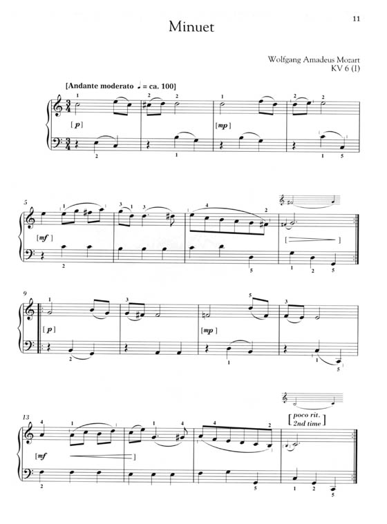 Mozart【CD+樂譜】15 Easy Piano Pieces Mozart【CD+樂譜】15 Easy Piano Pieces