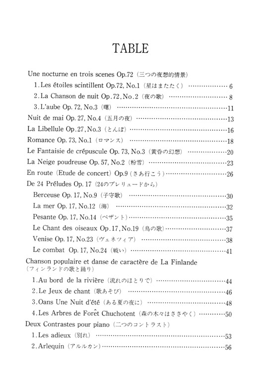 Palmgren【Album】Pour Piano パルムグレン ピアノ名曲集