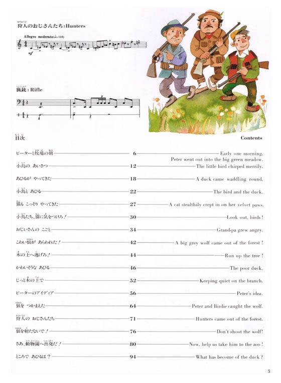 Prokofieff【Peter and The Wolf , Op. 67】Piano Duet プロコフィエフ ピーターと狼 連弾 作品 67