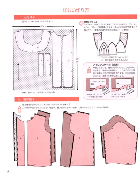 クライ・ムキのパターンブック ブラウス