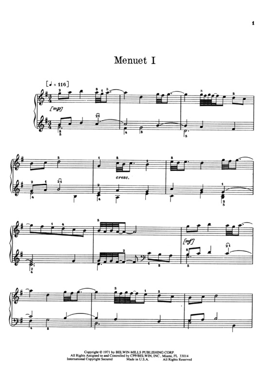 Rameau【The Graded Rameau】for Piano Solo