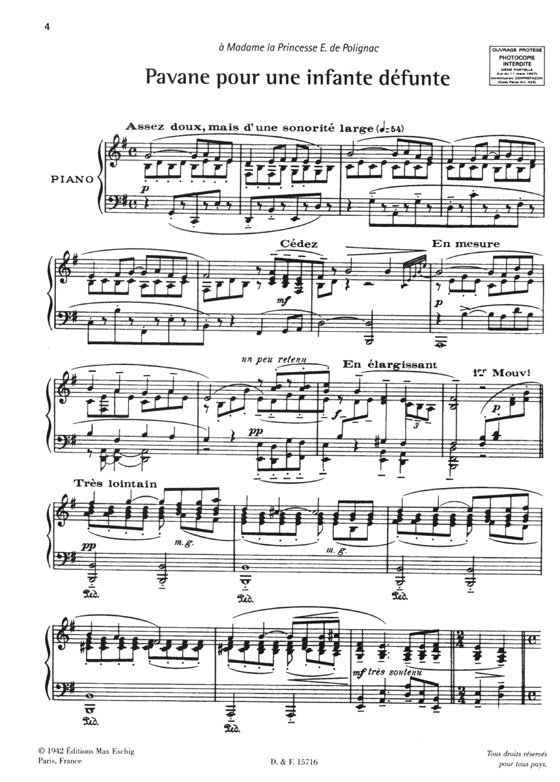 The Best of【Maurice Ravel 】in Fifteen pieces for piano The Best of【Maurice Ravel 】in Fifteen pieces for piano