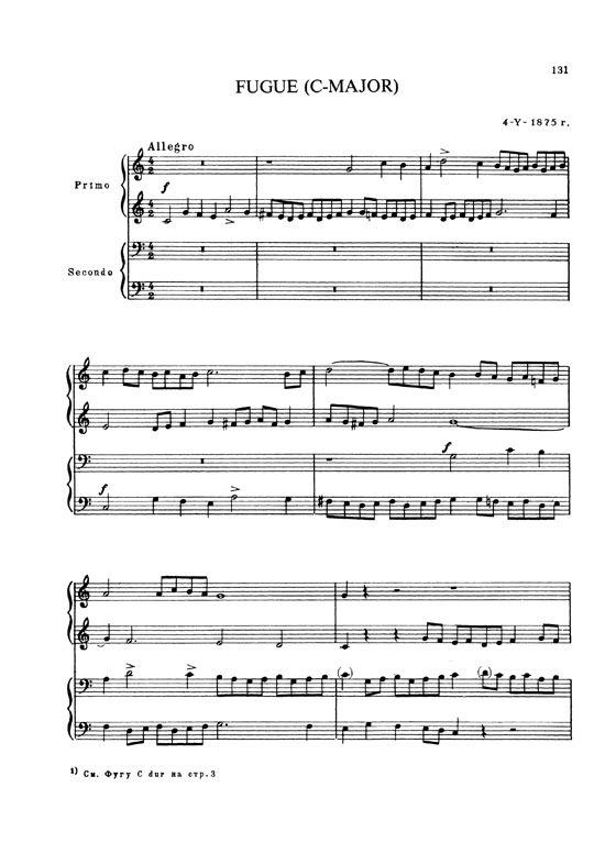 Rimsky-Korsakov【Piano Ensembles , Volume Ⅲ】for One Piano / Four Hands