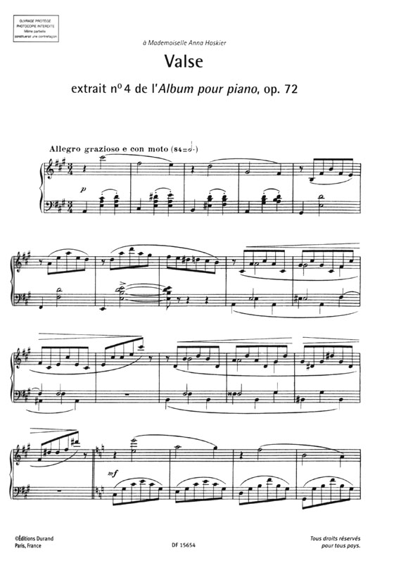 Saint-Saens【Œuvres Pour Piano Ⅱ / Piano Works Ⅱ】
