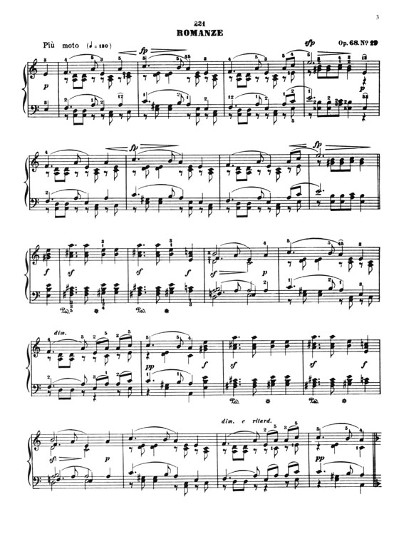 Schumann【Träumerei and Romanze】for The Piano
