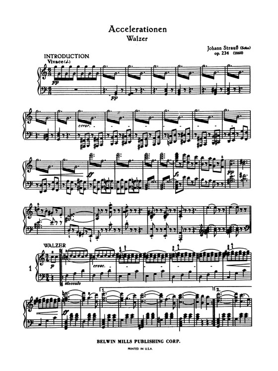 Johann Strauss【An Album Of Waltzes , Volume Ⅱ】for Piano Johann Strauss【An Album Of Waltzes , Volume Ⅱ】for Piano