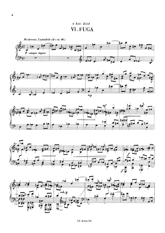 Tansman【Suite Variee】Pour Piano