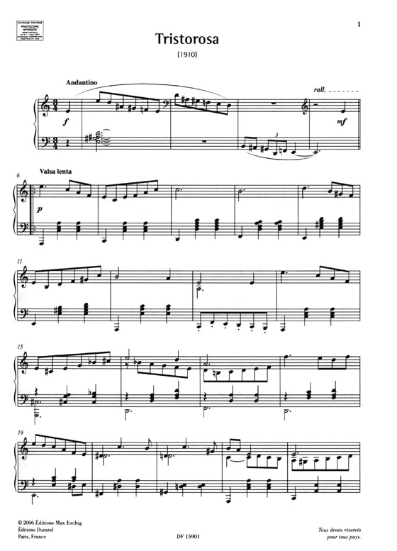 The Best Of【Heitor Villa-Lobos】en dix-huit morceaux Pour Piano
