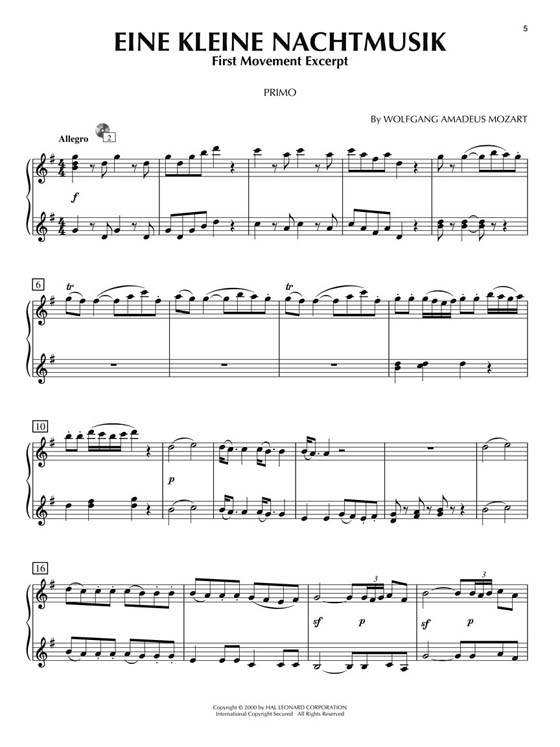 Classical for Two【CD+樂譜】Piano Duet Play-Along , Volume 28 Classical for Two【CD+樂譜】Piano Duet Play-Along , Volume 28