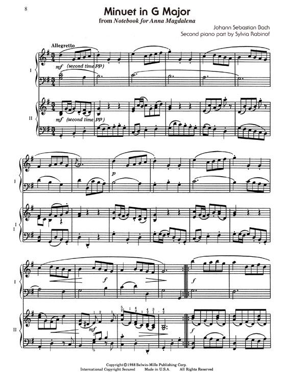 【15 Classical Masterpieces】with Added Second Piano Parts ‧Rabinof