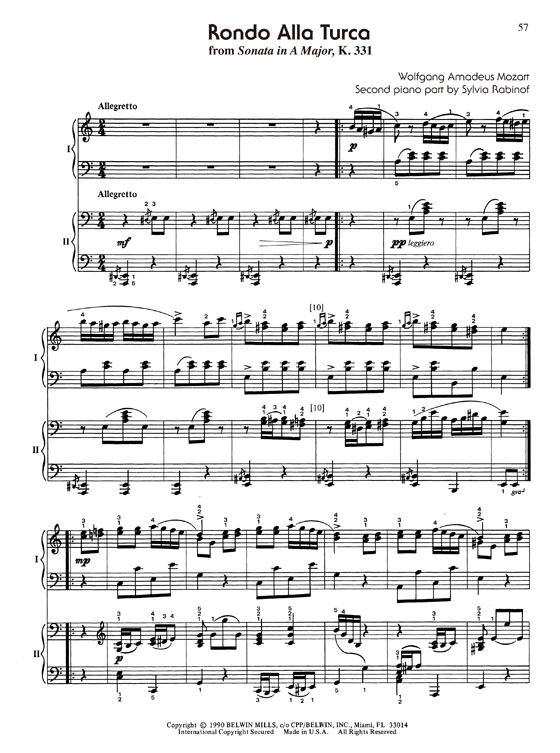【15 Classical Masterpieces】with Added Second Piano Parts ‧Rabinof