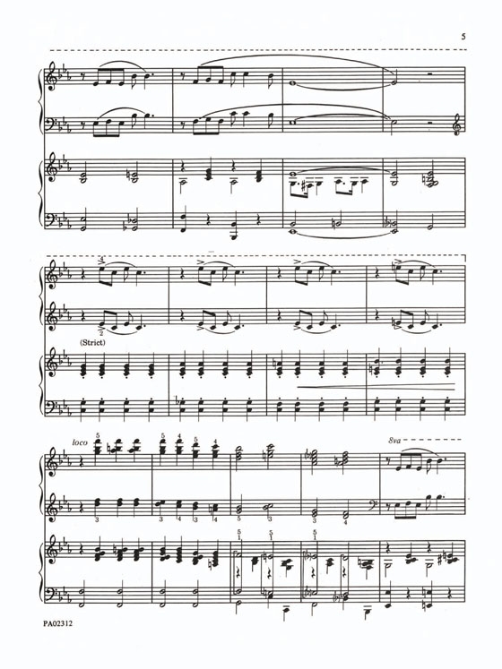 【Ain't Misbehavin'】for Two Pianos , Four Hands (Early Advanced)