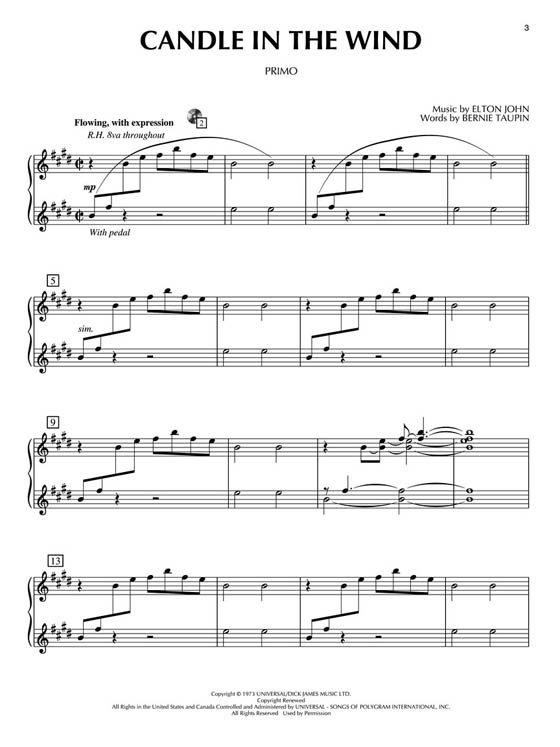 Piano Favorites【CD+樂譜】Piano Duet Play-Along Volume 1