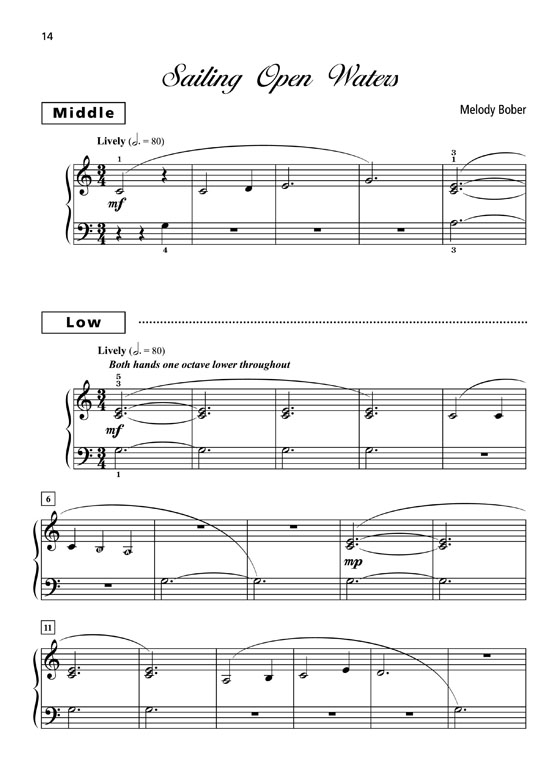 Grand Trios for Piano, Book 1