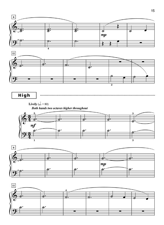 Grand Trios for Piano, Book 1