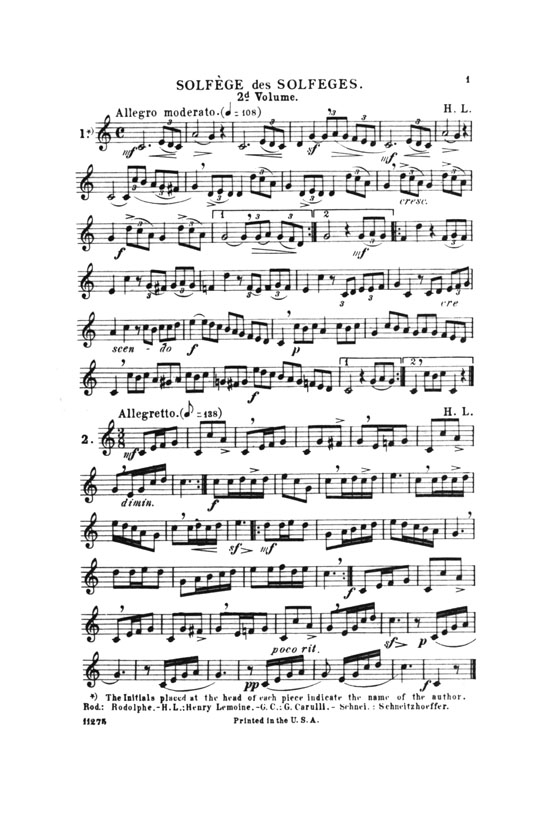 Dannhauser【Solfege Des Solfeges In Three Books , Book Ⅱ】for Vocal Dannhauser【Solfege Des Solfeges In Three Books , Book Ⅱ】for Vocal