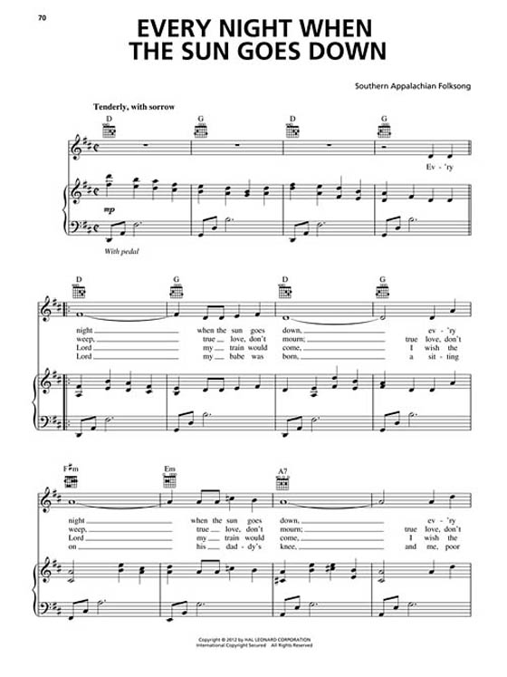 The Big Book Of【Folksongs】for Piano/Vocal/Guitar The Big Book Of【Folksongs】for Piano/Vocal/Guitar