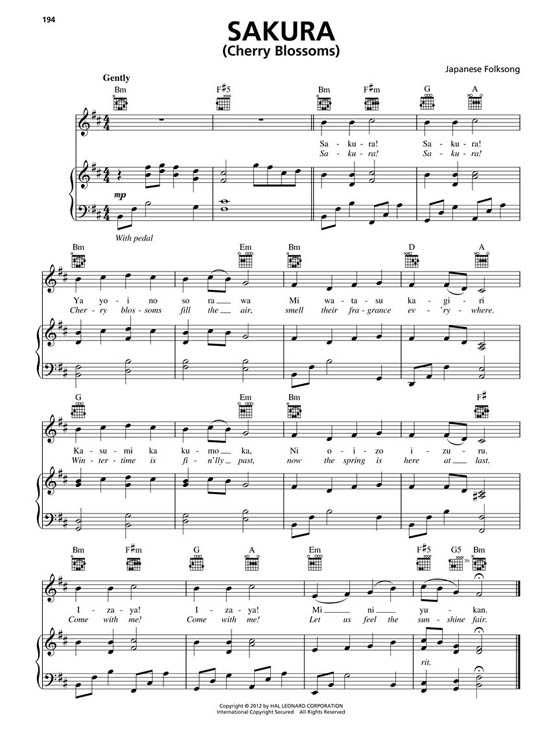 The Big Book Of【Folksongs】for Piano/Vocal/Guitar The Big Book Of【Folksongs】for Piano/Vocal/Guitar