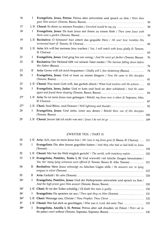 J.S. Bach【St. Matthew Passion , Early Version , BWV 244b】Klavierauszug , Vocal Score J.S. Bach【St. Matthew Passion , Early Version , BWV 244b】Klavierauszug , Vocal Score