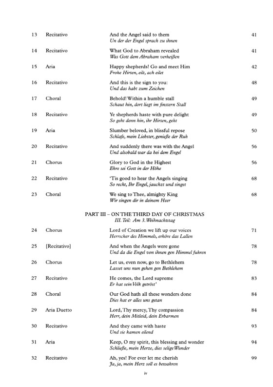 J.S. Bach-Christmas Oratorio (English/German) J.S. Bach-Christmas Oratorio (English/German)