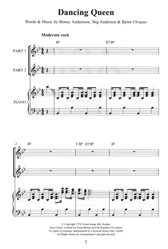 The Novello Primary Chorals : Easy ABBA【CD+樂譜】An Enjoyable Introduction To Ensemble Singing The Novello Primary Chorals : Easy ABBA【CD+樂譜】An Enjoyable Introduction To Ensemble Singing