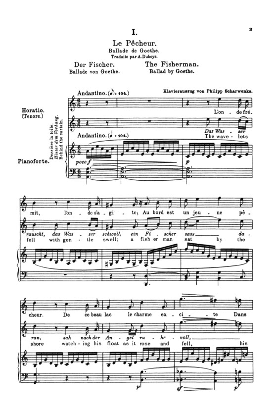 Berlioz【Lelio Or The Return To Life－ A Lyric Monodrama , Opus 14b】Chorus Score