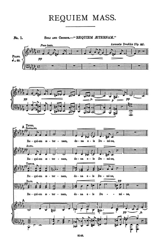 Dvorak【Requiem Mass】 Dvorak【Requiem Mass】