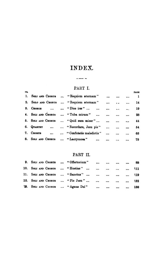 Dvorak【Requiem Mass , Opus 89 】for Soli, Chorus and Orchestra , Choral Score Dvorak【Requiem Mass , Opus 89 】for Soli, Chorus and Orchestra , Choral Score