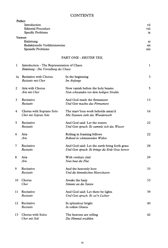 Haydn【The Creation】(English/ German)Vocal Score Haydn【The Creation】(English/ German)Vocal Score