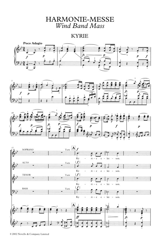 Haydn【Wind Band Mass】Harmonie-Messe Haydn【Wind Band Mass】Harmonie-Messe