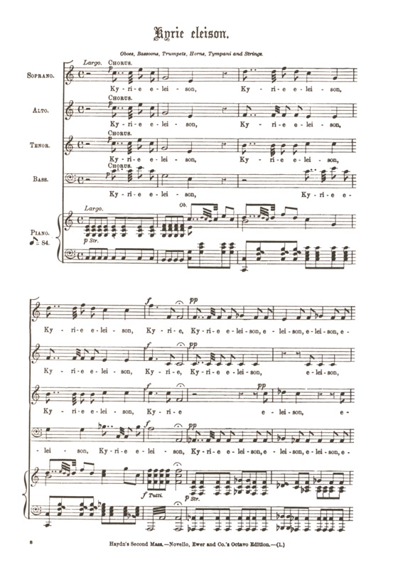 Haydn【Mass in Time of War】Paukenmesse 1796