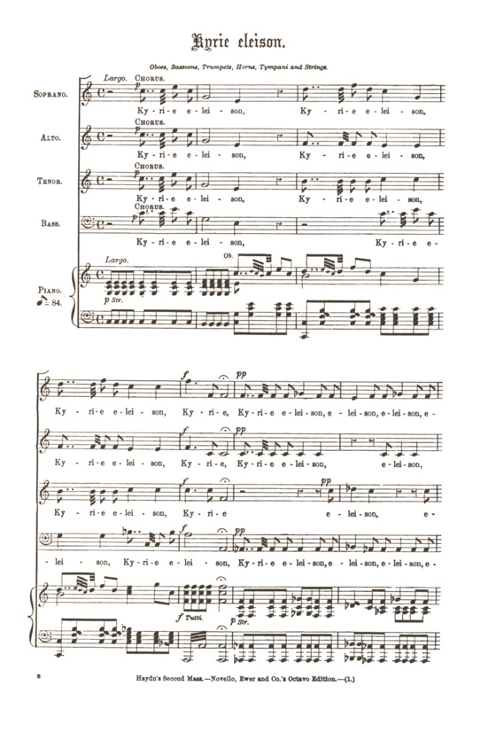 Haydn【Mass in Time of War】Paukenmesse 1796 Haydn【Mass in Time of War】Paukenmesse 1796