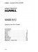 Hummel【Mass in C】Kalmus Vocal Score