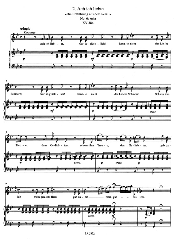 Mozart【Das Arienbuch 2‧ The Aria Book 2】Soprano