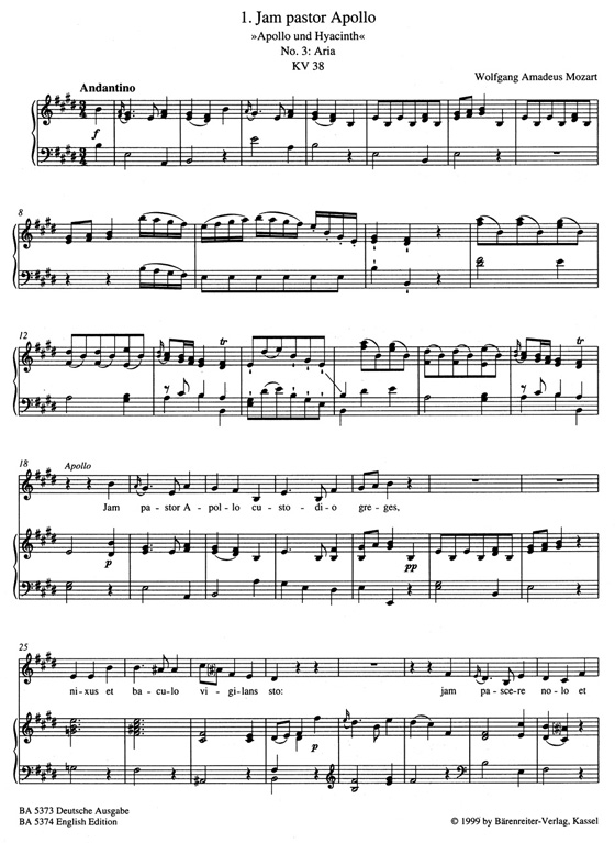 Mozart【Das Arienbuch ‧The Aria Book】Alto