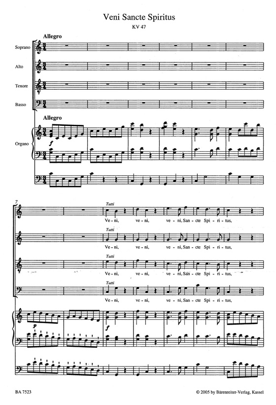 Mozart【Kleinere Kirchenwerke】Bearbeitet für Soli, Chor und Orgel , Partitur/Score Mozart【Kleinere Kirchenwerke】Bearbeitet für Soli, Chor und Orgel , Partitur/Score