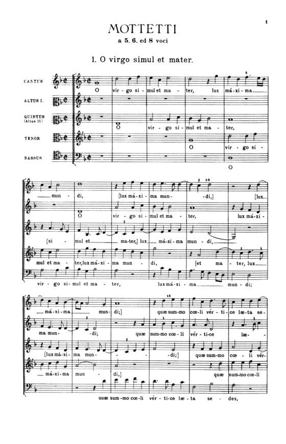Palestrina【The Complete Works-Motets】for Five, Six and Eight Voices, a cappella , Volume 17 , Choral Score Palestrina【The Complete Works-Motets】for Five, Six and Eight Voices, a cappella , Volume 17 , Choral Score