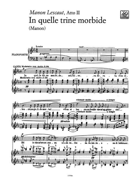 Giacomo Puccini【Arias】for Soprano