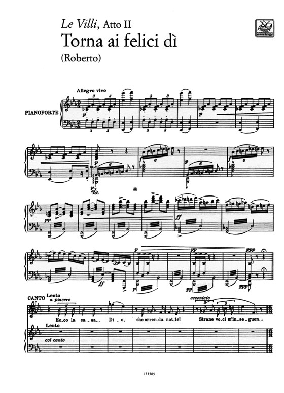 Giacomo Puccini【Arias】for Tenor