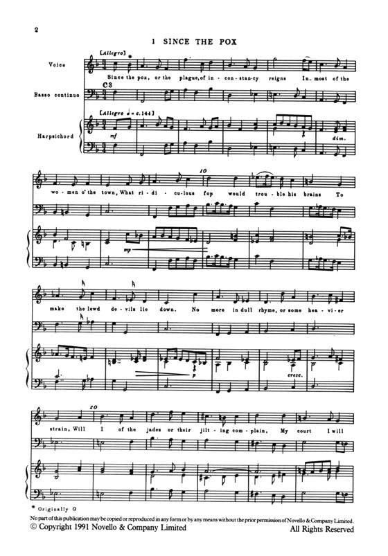 Henry Purcell【Solo Songs】Vol. Ⅰ Henry Purcell【Solo Songs】Vol. Ⅰ