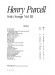 Henry Purcell【Solo Songs】Vol Ⅲ Henry Purcell【Solo Songs】Vol Ⅲ